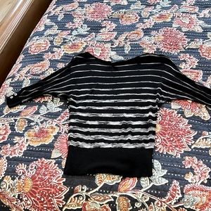 WHBM 3/4 sleeve rayon sweater